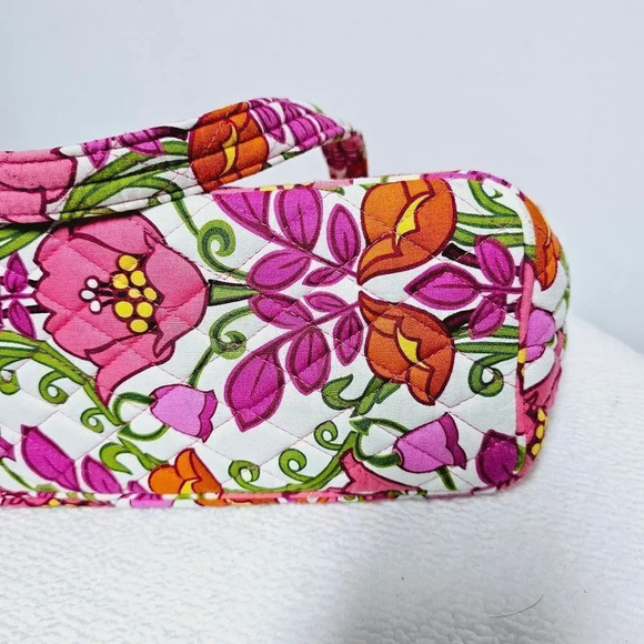 Vera Bradley 3pc tote, wallet & change purse pink floral - Picture 11 of 13